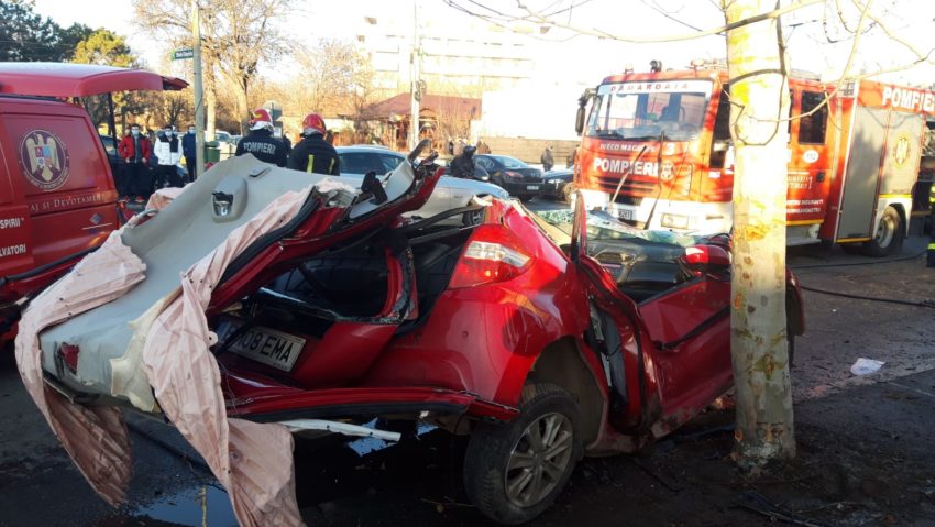 Grav accident pe şoseaua Gheorghe I. Siseşti