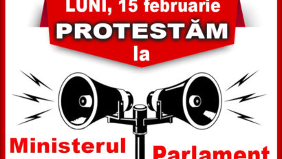 Federația SANITAS continuă protestele