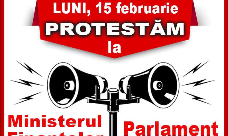 Federația SANITAS continuă protestele