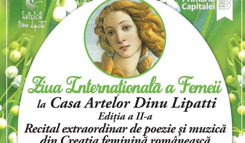 „Anotimpul feminității” la Casa Artelor Dinu Lipatti!