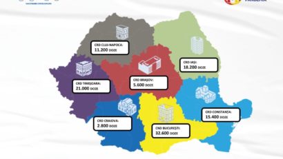 O nouă tranșă de vaccin Moderna sosește în România