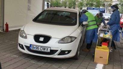 Alte centre de vaccinare drive-thru vor fi deschise în Capitală