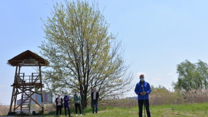 Klaus Iohannis a celebrat Ziua Pământului printr-o vizită în Parcul Natural Văcărești!