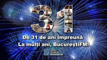 VIDEO: De 31 de ani împreună! La mulți ani, BucureștiFM!