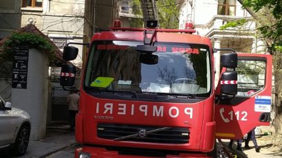 Incendiu pe Strada Simu Anastasie