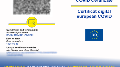 Platforma certificat-covid.gov.ro – peste 600 de vizitatori pe minut