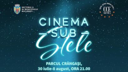 „Cinema sub stele”, continuă cu proiecții de film în Parcul Crângași!