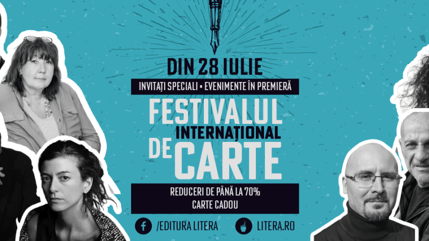 Începe prima ediție a Festivalului Internațional de Carte pe Litera.ro!