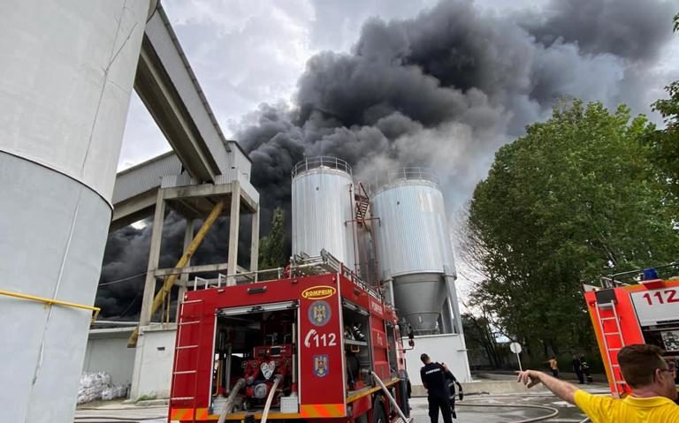 Incendiu în zona industrială a municipiului Constanța