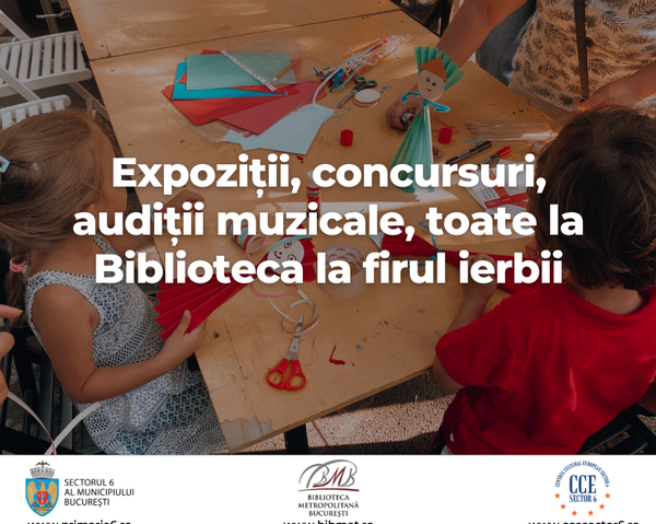 ‘’Biblioteca la firul ierbii’’, stiți cum e?