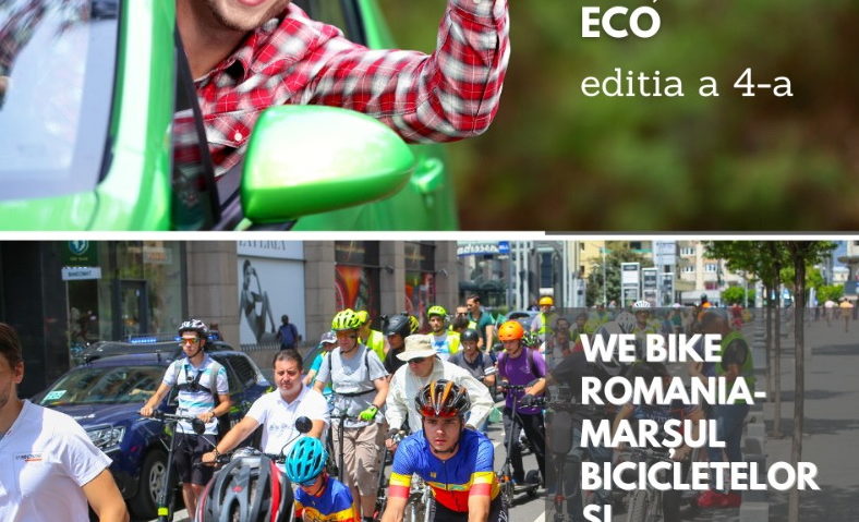 Bucureştenii sunt invitaţi sâmbătă la Marşul maşinilor eco friendly şi Marşul bicicletelor şi trotinetelor