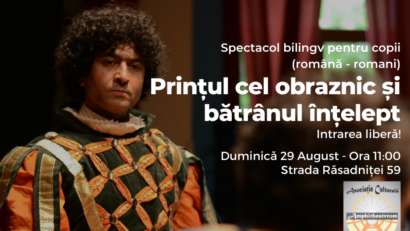 Spectacol de teatru bilingv pentru copii – pus în scenă în Cartierul Giuleşti