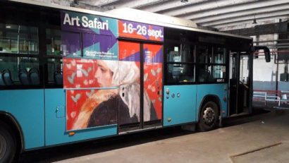 Art Safari urcă în autobuz!