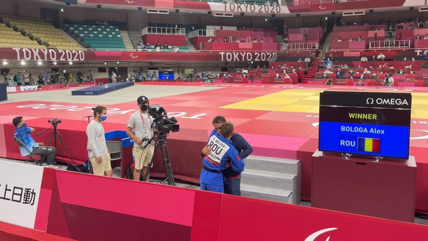 Judoka Alex Bologa a cucerit medalia de bronz la Jocurile Paralimpice de la Tokyo 