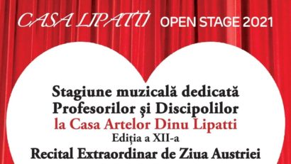 Stagiune Muzicală dedicată Profesorilor și Discipolilor la Casa Artelor „Dinu Lipatti”!