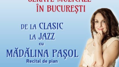 Pianista Mădălina Pașol deschide seria de concerte „Serate muzicale în București” de la Palatul CCIB!