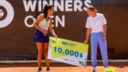 Simona Halep și Gabriela Ruse joacă împreună în proba de dublu de la Indian Wells