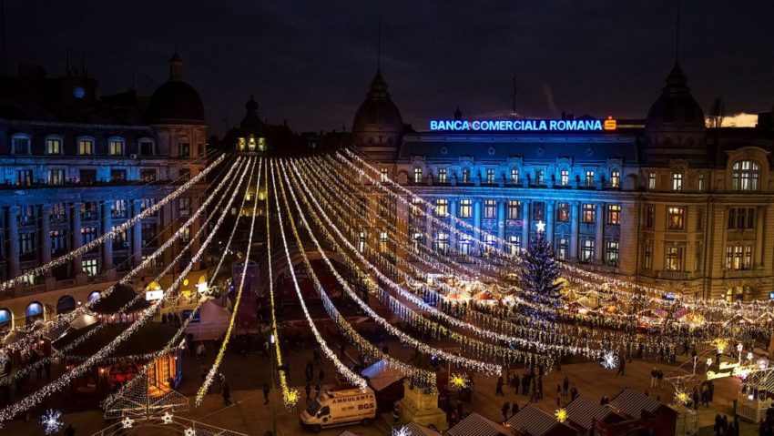 Târgul de Crăciun București se deschide pe 26 noiembrie, în Piața Universității!