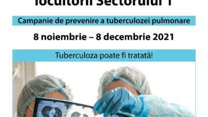 Sector 1: Campanie de prevenire a tuberculozei