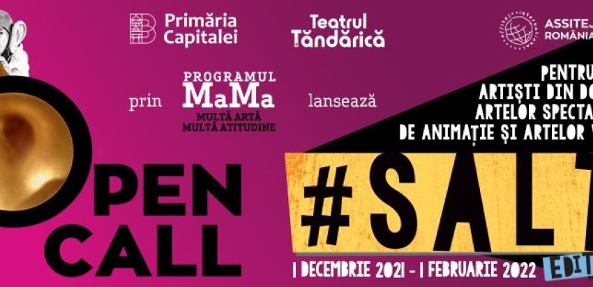 Teatrul Ţăndărică demarează înscrierile pentru concursul de proiecte SALT!