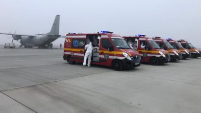 Alți 6 pacienți infectați cu SARS-Cov-2 au fost transferați în unități medicale din Germania