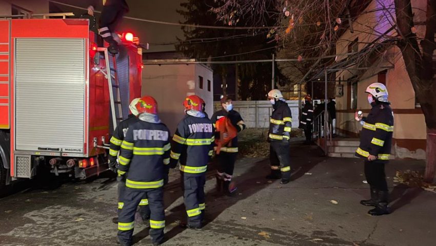 Incendiu la Ploiești, Spitalul suport covid Movila. Planul rosu, activat!