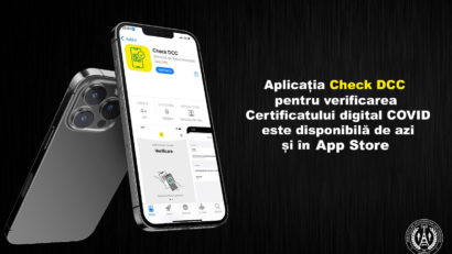 STS: Aplicaţia de verificare a certificatelor COVID este disponibilă şi pe iPhone