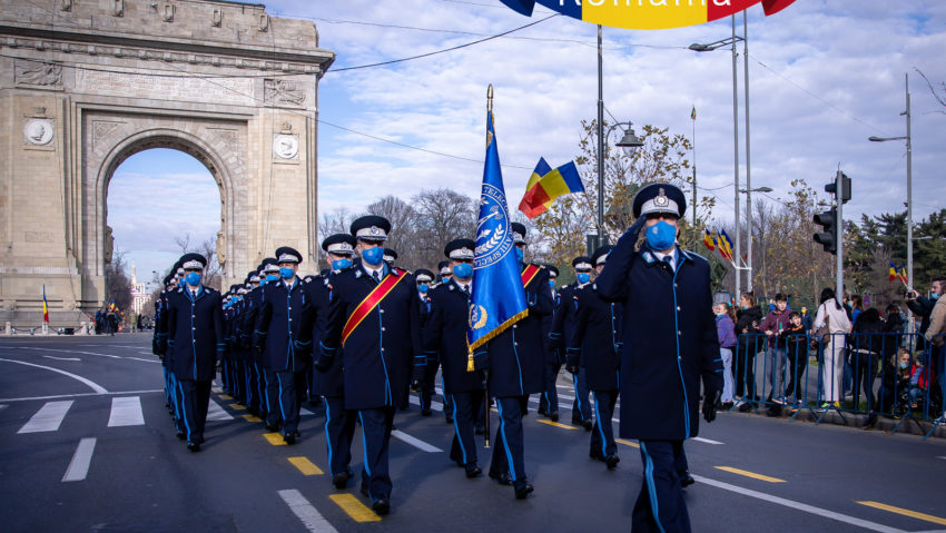 STS, prima defilare la Parada de Ziua Națională a României