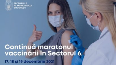 Maratonul vaccinării la centrul de vaccinare „Drumul Taberei”!