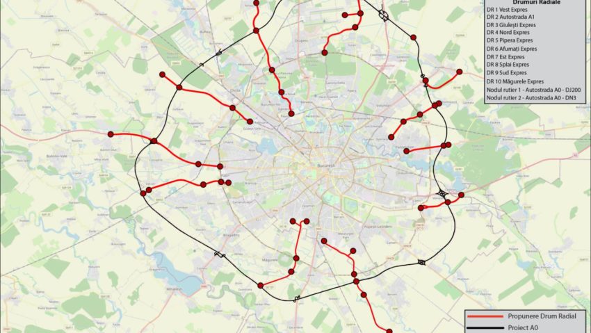 Românii pot circula pe încă 8,7 km din Autostrada de Centură Bucureşti