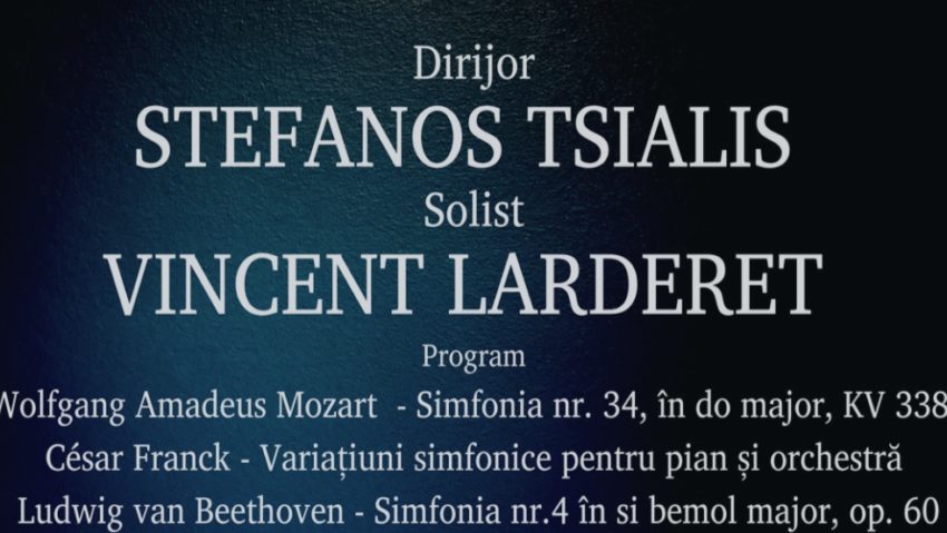 Pianistul Vincent Larderet va concerta la Ateneul Român!