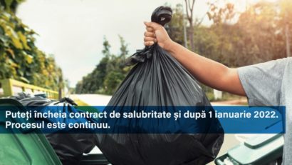 Locuitorii din Sectorul 2 pot încheia, în continuare, contracte de salubritate!