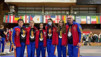 Aur la floretă pentru România la Campionatele Europene de juniori