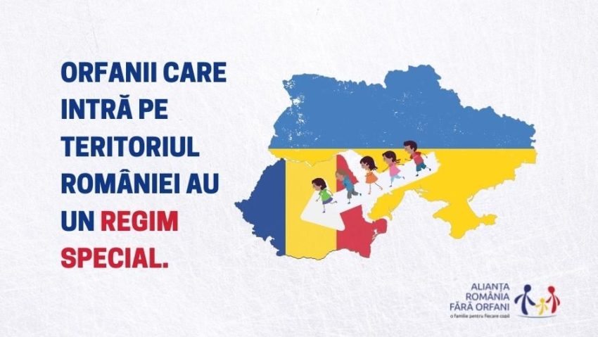 Orfanii care intră pe teritoriul României au un regim special