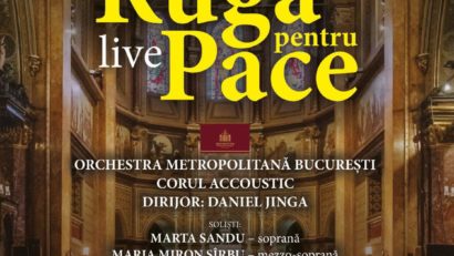 Concert pentru pace la Catedrala Sfântul Iosif: ”O comemorare a victimelor războiului din Ucraina”!