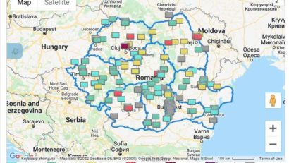 ANM monitorizează zilnic circulaţia aerului şi concentraţiile de monoxid de carbon de deasupra României