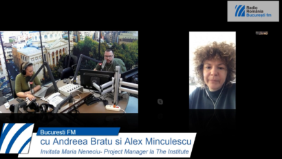 VIDEO – Maria Neneciu (The Institute): ”Focusul acestui proiect este dialogul”