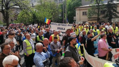 Protest împotriva concedierilor abuzive de la STB 