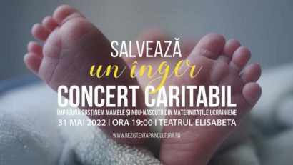 Concert caritabil pentru mamele și nou-născuții din Ucraina