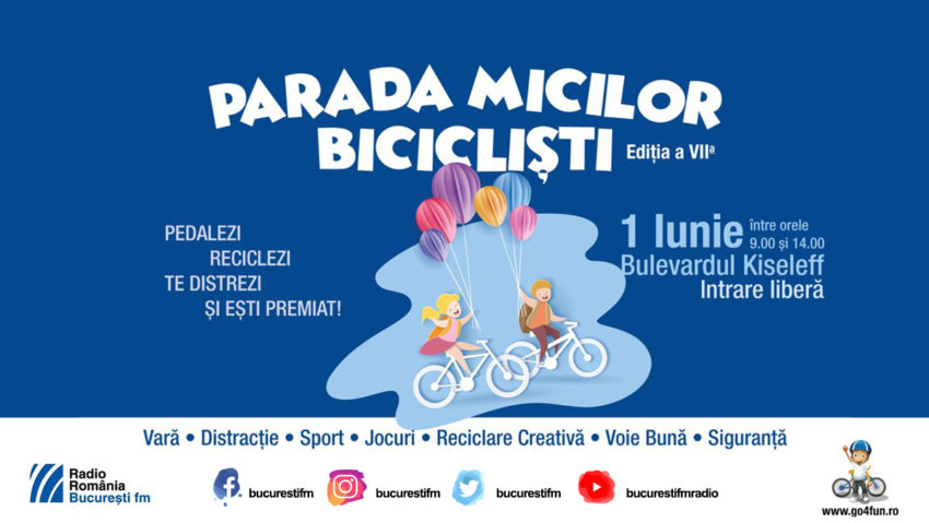 Hai la Parada Micilor Biciliști pe 1 iunie!