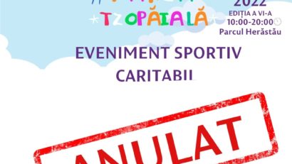 Evenimentul caritabil „Marea Tzopăială” se anulează! 