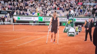 Semifinală șocantă la Roland Garros – Zverev s-a accidentat puternic!