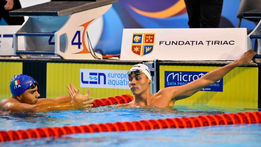 David Popovici, campion european la 50 m liber