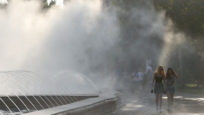 Canicula persistă, la București