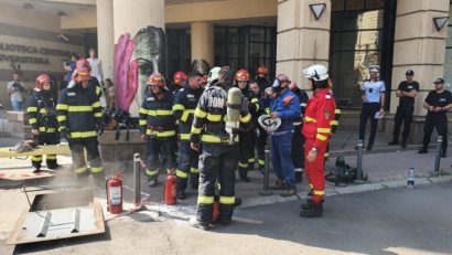 Incendiu in canalizare pe strada Rosetti, barbat de 50 de ani decedat