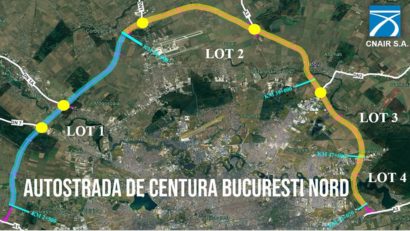 A fost desemnat constructorul pentru un nou lot din Autostrada de Centură Nord a Capitalei