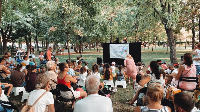 Biblioteca la firul ierbii se mută în parcul IOR