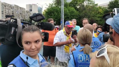 VIDEO: Protest de 10 august în Piața Victoriei