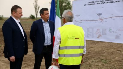 Debut al lucrărilor la primul lot al autostrăzii A7 Ploieşti-Buzău