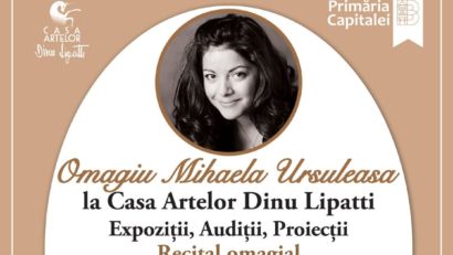 Omagiu Mihaela Ursuleasa la Casa Artelor Dinu Lipatti!